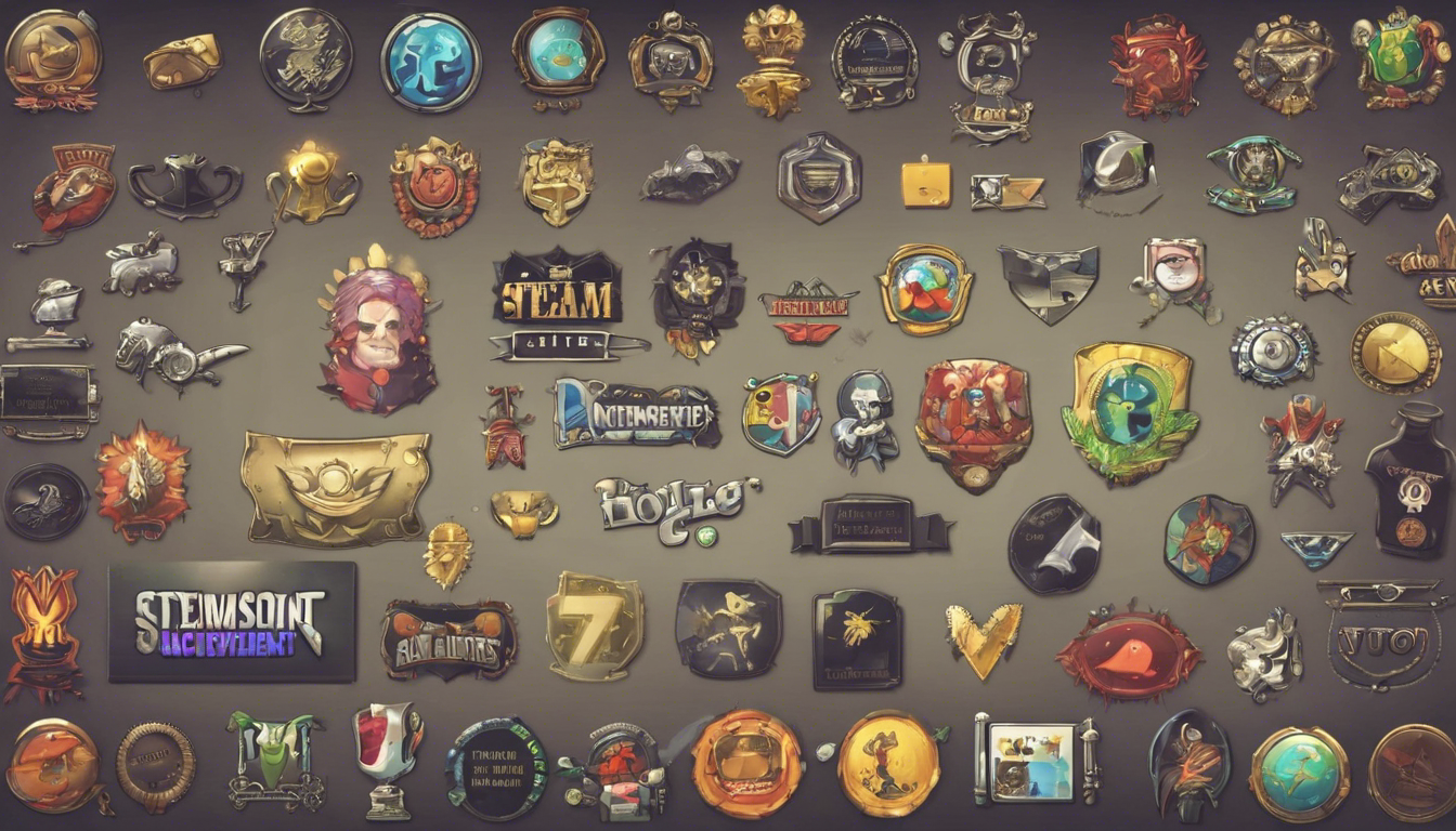 AI-generated game achievement icons