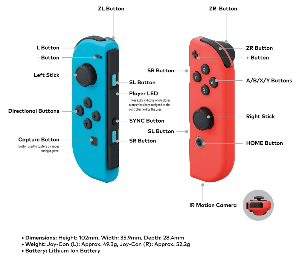 Pair of Joy-Con Controllers